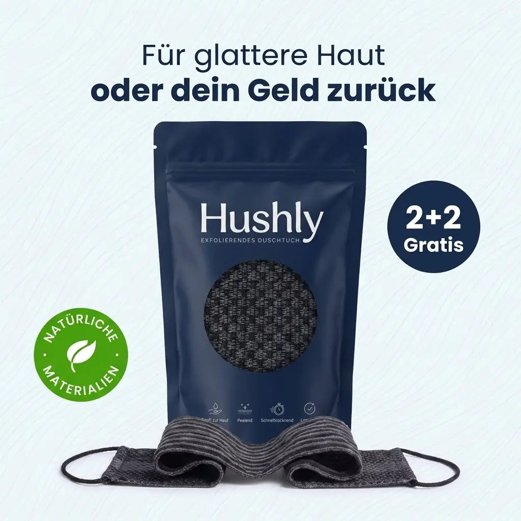 Hushly Peeling Duschtuch
