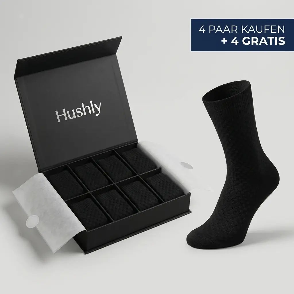 Hushly Bambus Komfortsocken