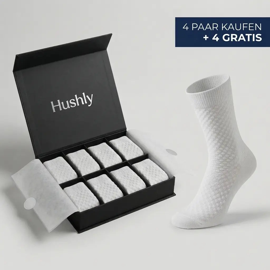 Hushly Bambus Komfortsocken