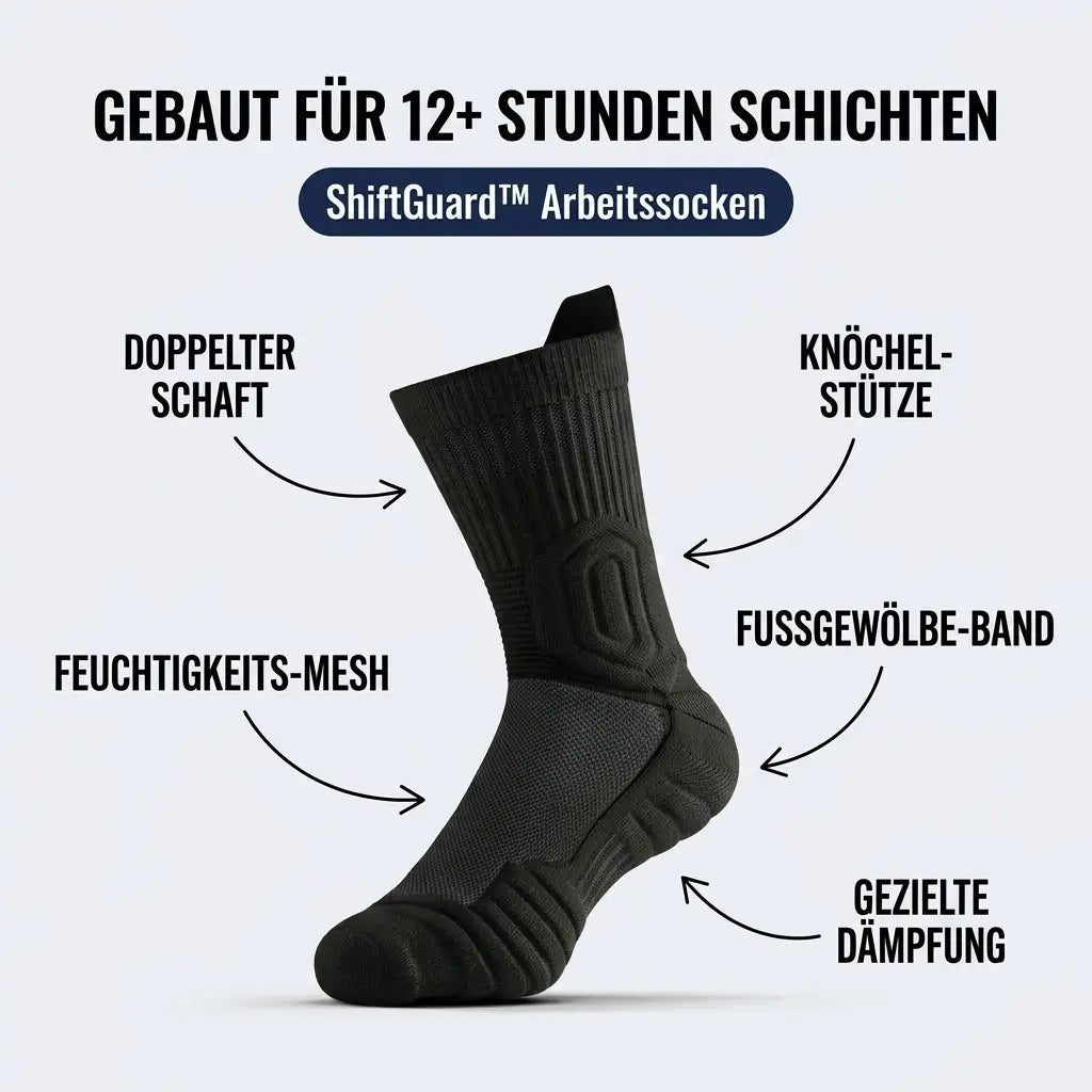 ShiftGuard™ Arbeitssocken