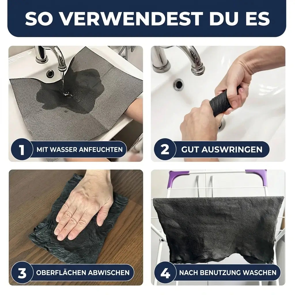 Das Magische Reinigungstuch (5er Pack)