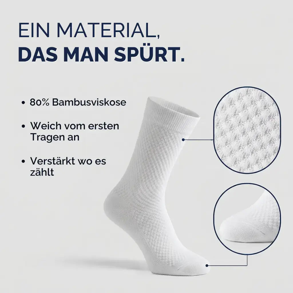 Hushly Bambus Komfortsocken