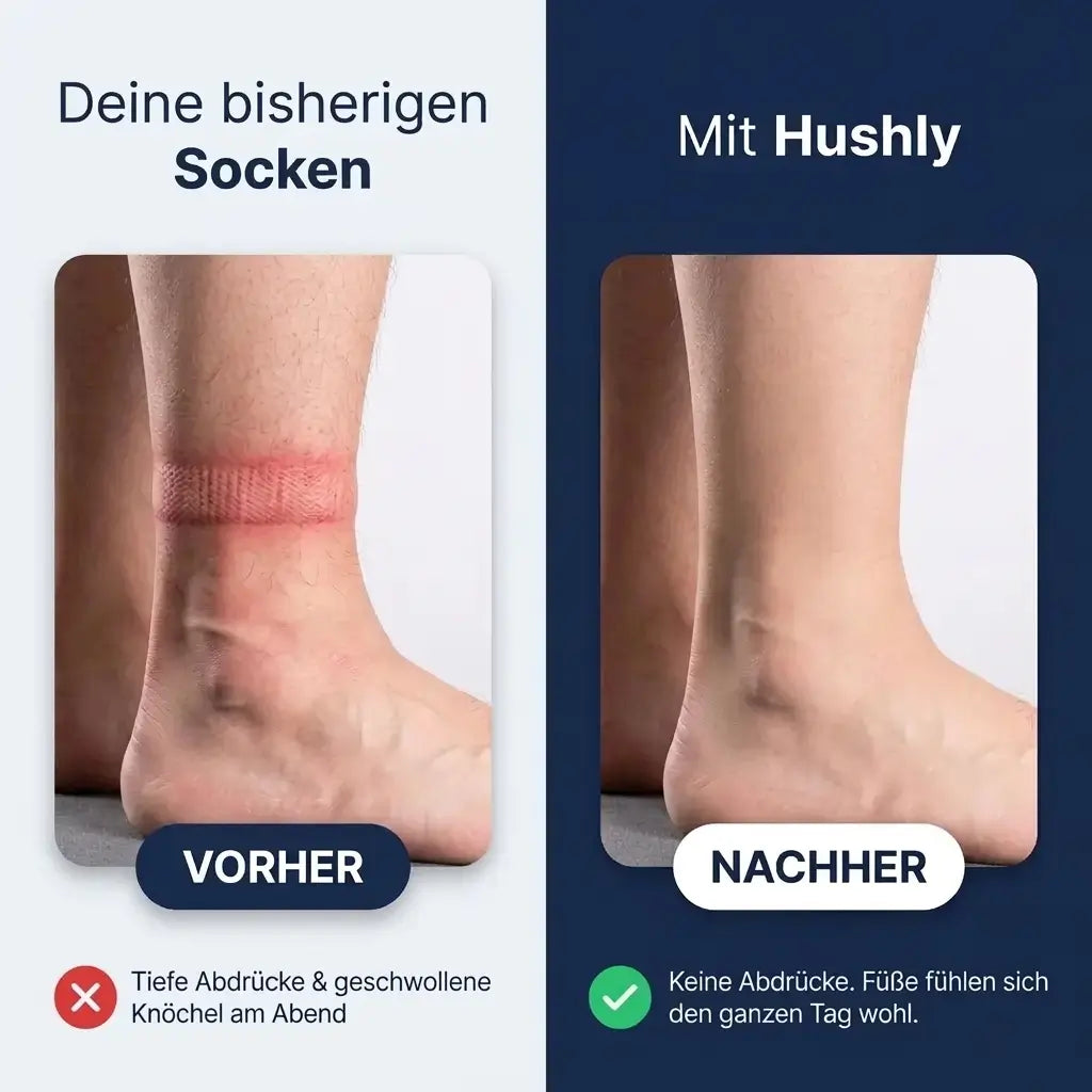Hushly Bambus Komfortsocken