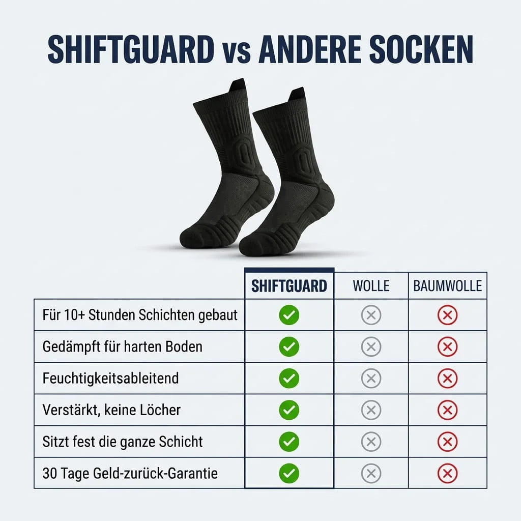 ShiftGuard™ Arbeitssocken