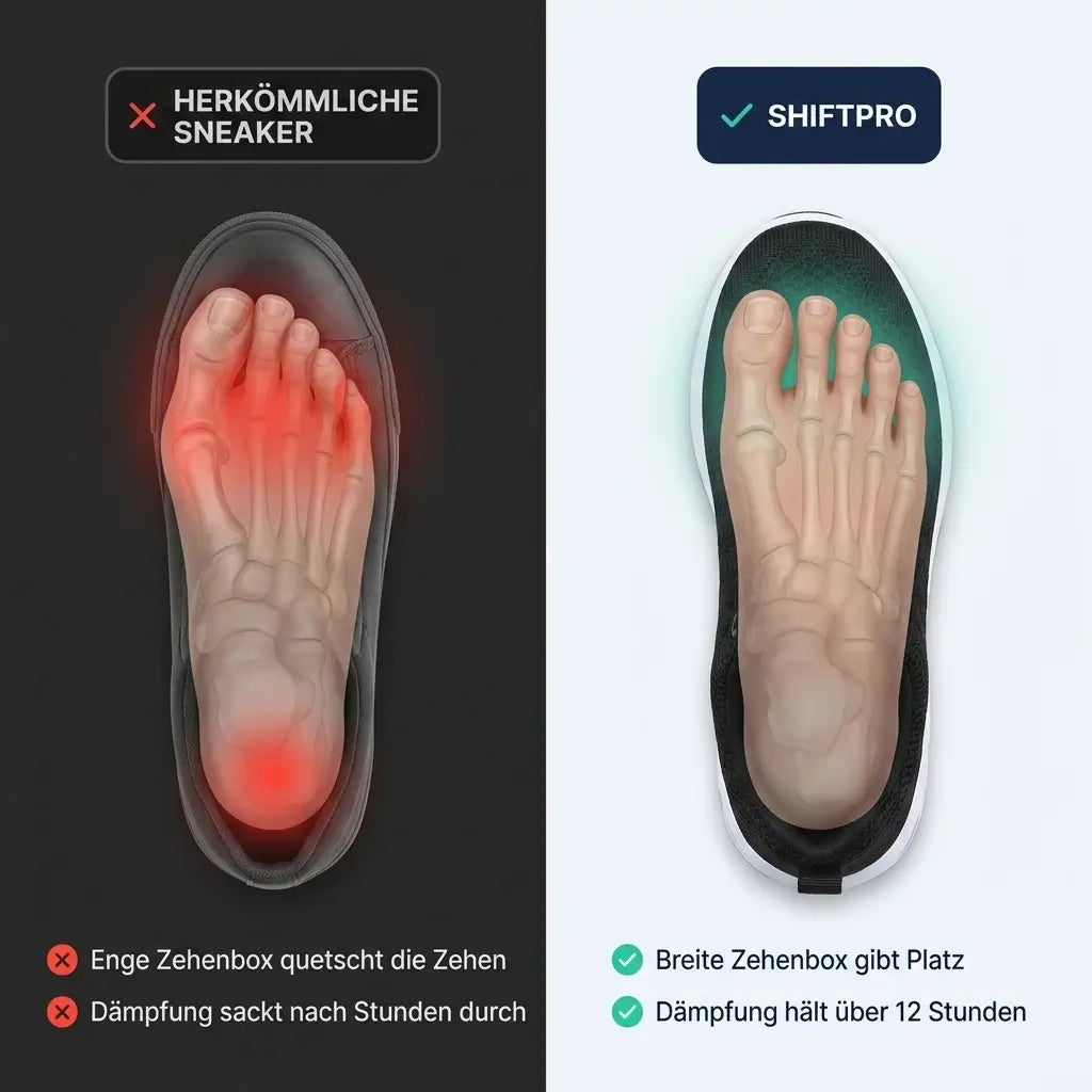ShiftPro™ - Der 12-Stunden-Komfort Sneaker