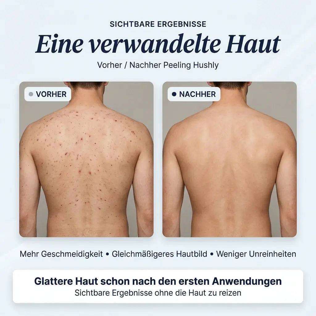 Hushly Peeling Duschtuch