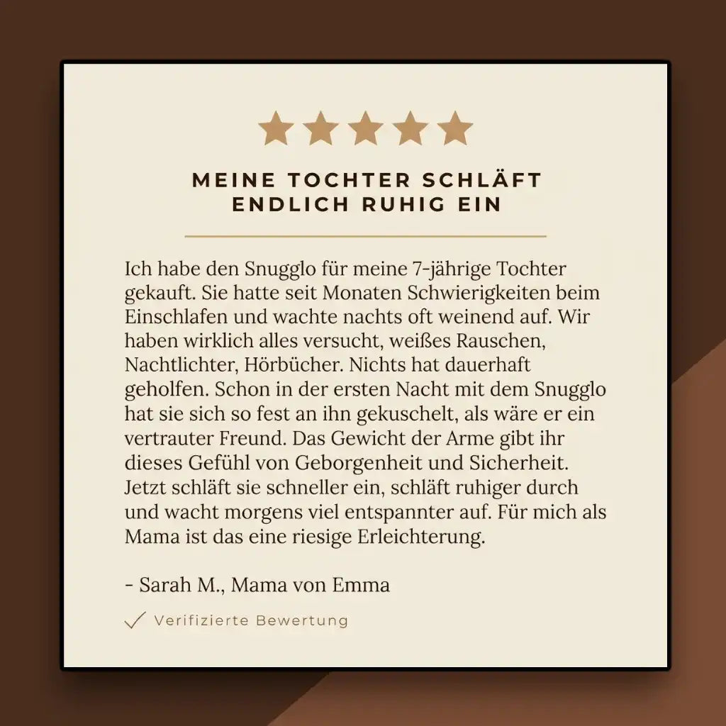 Hushly Snugglo, Gewichtetes Kuscheltier